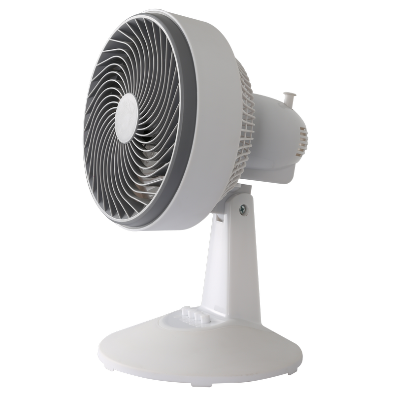 SEEMAX YH-F10A-G5 10-Inch High-Velocity Air Circulator Floor Fan with 5 PP Blades, 3-Speed Knob Control & Adjustable Tilt | 90W AC Motor OEM Factory