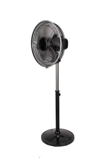 14-inch-commercial-heavy-duty-stand-fan-side-view SEEMAX 14-inch commercial heavy-duty stand fan side view with black iron grill