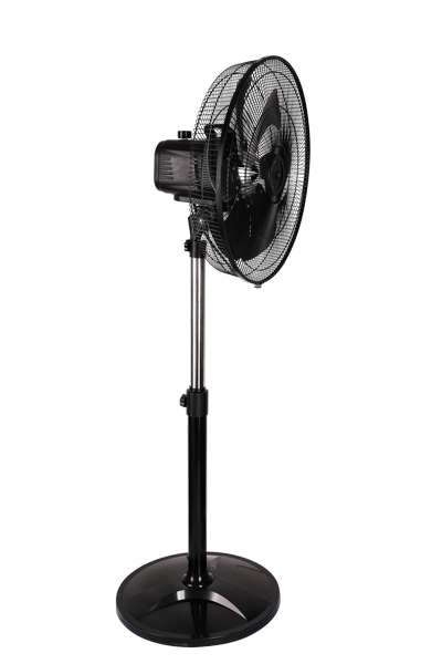 35W DC motor energy-saving commercial stand fan side view
