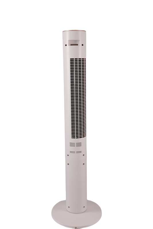 Rear air inlet grille and carry handle of 40-inch oscillating tower fan