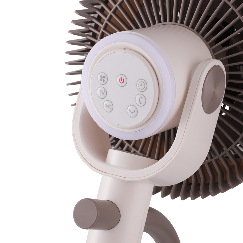 Magnetic remote control storage on the back of SEEMAX CF-2311 tower fan